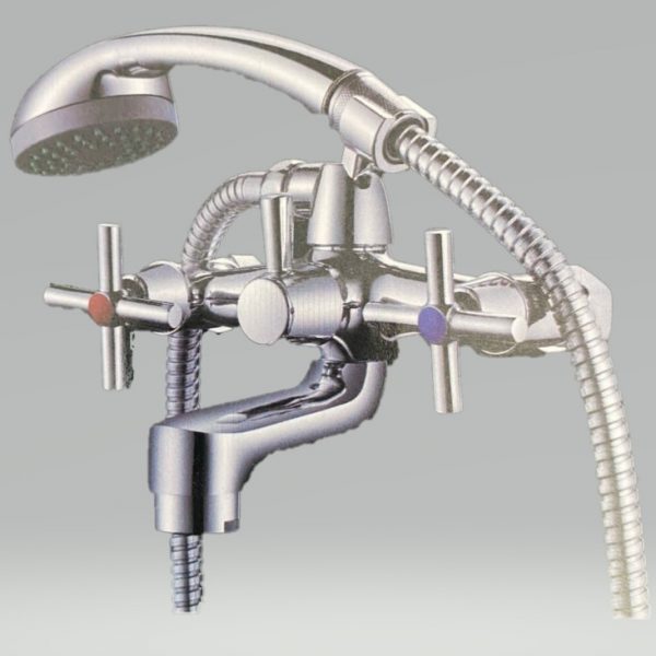 (XCESS) Heracles Bath Mixer Exposed C/W Handshower